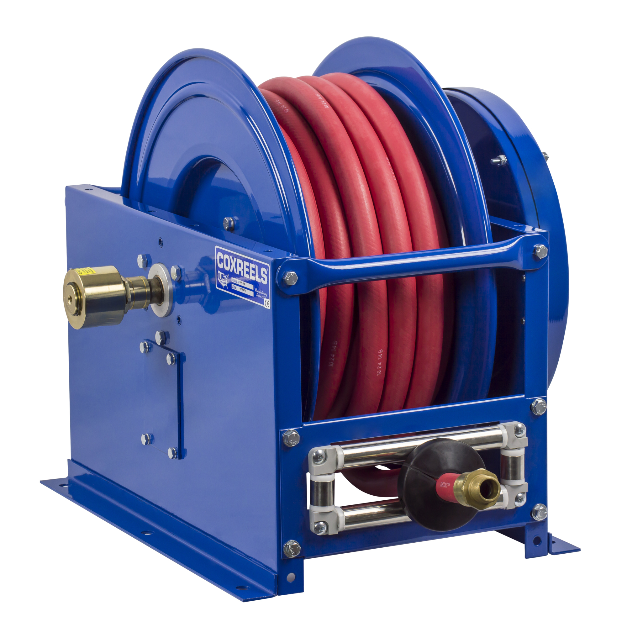 Coxreels Fuel Hose Reel, 1in. x 50ft., Model# SLPF-650-BXCX